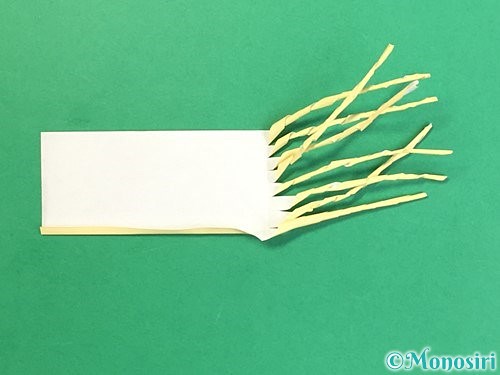 折り紙でススキの作り方手順14