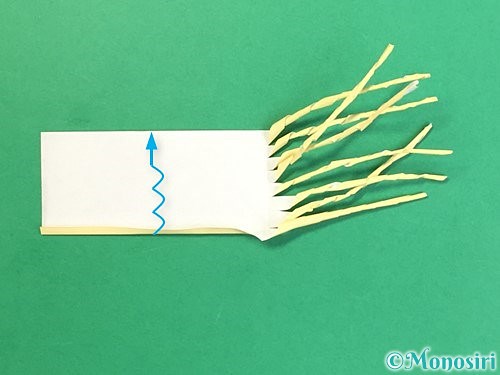 折り紙でススキの作り方手順15