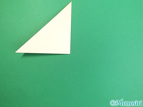 折り紙でたんぽぽの折り方手順4