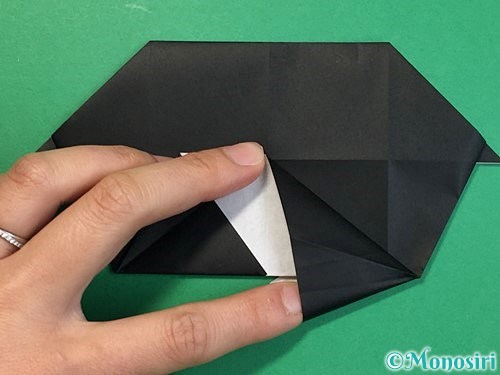 折り紙でパンダの折り方手順47