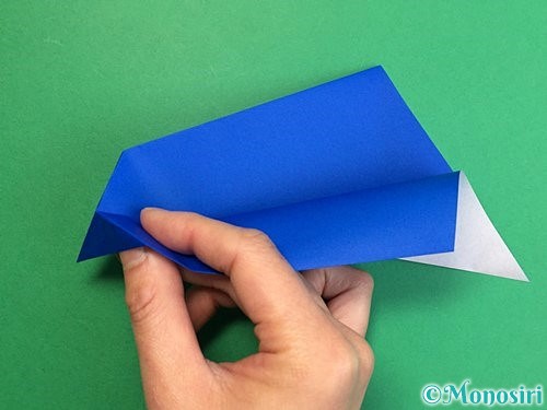 折り紙でペンギンの折り方手順10