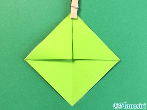 折り紙で亀の折り方手順8