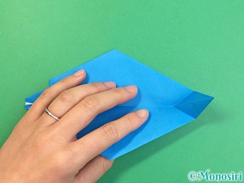 折り紙でイルカの折り方手順27